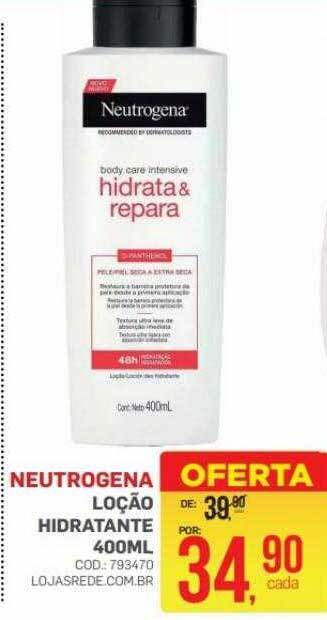 Neutrogena loção hidratante