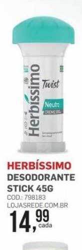 Herbíssimo desodorante stick