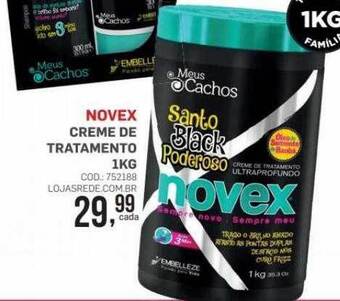 Novex creme de tratamento