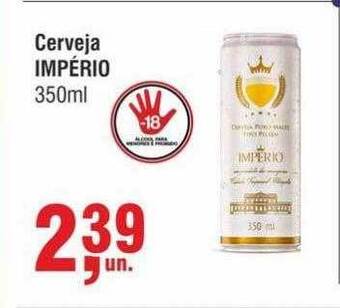 Higa Atacado Cerveja império oferta