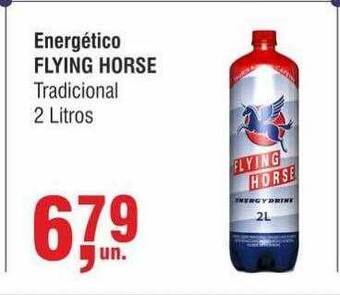 Higa Atacado Energético flying horse oferta