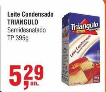 Higa Atacado Leite condensado triangulo oferta