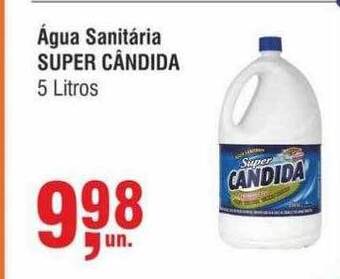 Agua sanitaria super candida