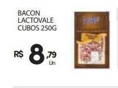 Supermercado Vitorino Bacon lactovale cubos oferta