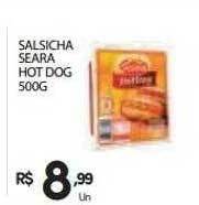 Supermercado Vitorino Salsicha seara hot dog oferta