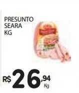Supermercado Vitorino Presunto seara kg oferta