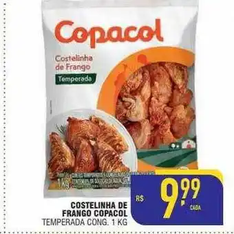 Mercantil Rodrigues Costelinha de frango copacol temperada cong oferta