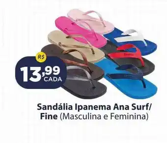 Super Show Sandália ipanema ana surf fine oferta