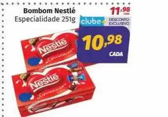 Supermercados Cidade Canção Bombom nestlé oferta