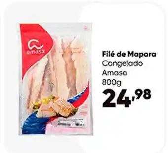 Filé de mapara congelado amasa