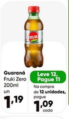 Guaraná fruki zero