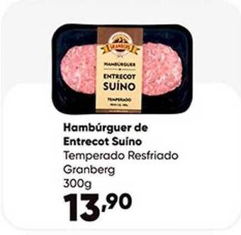 Zaffari Hambúrguer de entrecot suíno temperado resfriado granberg oferta