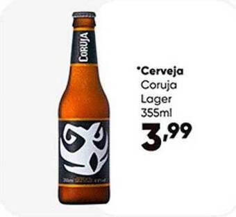 Zaffari Cerveja coruja lager oferta
