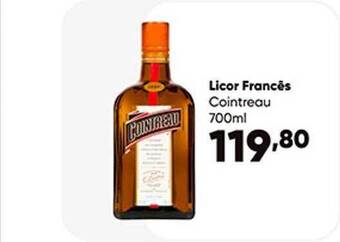 Zaffari Licor francês cointreau oferta