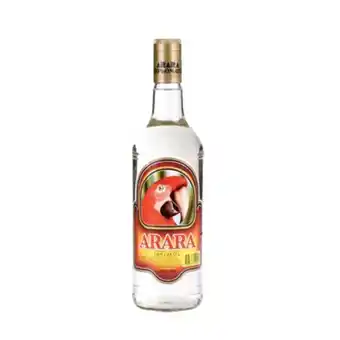 Aguardente arara diplomata com vasilhame garrafa 980ml