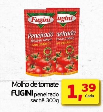 Cometa Supermercados Molho de tomate Fugini 300g oferta