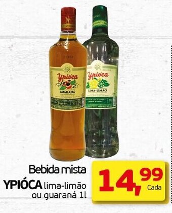 Cometa Supermercados Bebida Mista Ypioca Guarana 1L oferta