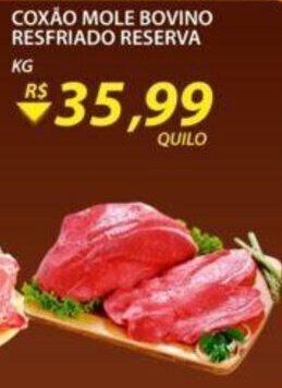 Assaí Atacadista Coxao Mole Bovino Resfriado Reserva 1kg oferta
