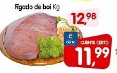 Cercadão Figado de Boi 1kg oferta