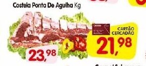 Cercadão Costela Ponta de Agulha 1kg oferta