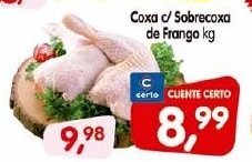Cercadão Coxa c/ Sobrecoxa de Frango 1kg oferta