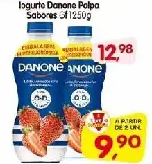 Cercadão Iogurte Danone Polpa Sabores 1250g oferta