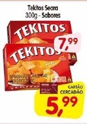 Cercadão Tekitos Seara 300g sabores oferta