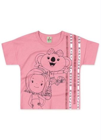 Lilica ripilica - blusa rosa menina mundo ripilica