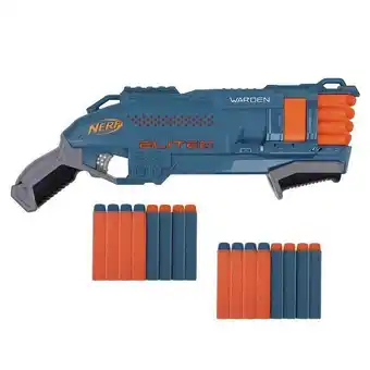 Lançador de dardos nerf elite 2.0 warden rd-8 hasbro - e9960