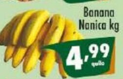 Ricoy Supermercados Banana Nanica 1kg oferta