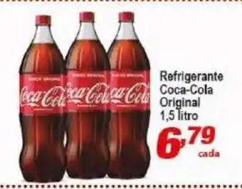 Ricoy Supermercados Refrigerante Coca Cola Original 1.5L oferta