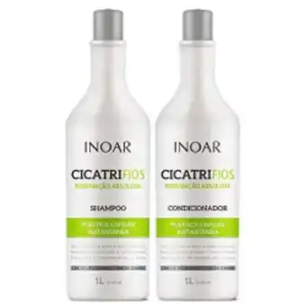 Cidade Supermercados Kit shampoo inoar com condicionador cicatrifios 1l oferta