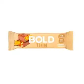 Barra proteina bold thin amendoim e caramelo 40 gr
