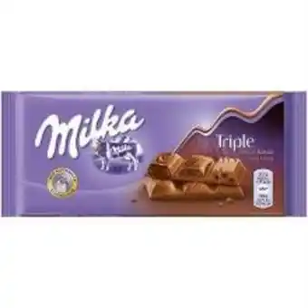 Chocolate milka triple 90g
