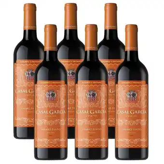 Pão de Açúcar Vinho casal garcia tinto 750ml 06 unidades oferta