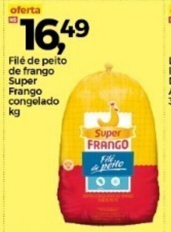 Frangolândia File de peito de frango Super Frango congelado 1kg oferta