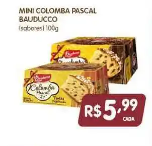 Prezunic Mini Colomba Pascal Bauducco 100g oferta