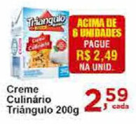 Rossi Supermercado Creme Culinario Triangulo 200g oferta