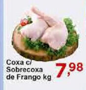Rossi Supermercado Coxa c/ Sobrecoxa de Frango 1kg oferta