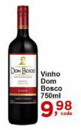 Rossi Supermercado Vinho Dom Bosco 750ml oferta
