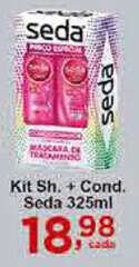 Rossi Supermercado Kit Sh. + Cond Seda 325ml oferta