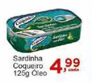 Rossi Supermercado Sardinha Coqueiro 125g Oleo oferta