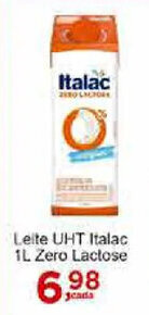 Rossi Supermercado Leite UHT Italac 1L Zero Lactose oferta
