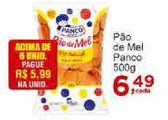 Rossi Supermercado Pao de Mel Panco 500g oferta