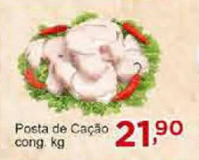 Rossi Supermercado Posta de Cacao cong. 1kg oferta