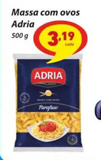 D'avó Supermercado Massa com Ovos Adria 500g oferta