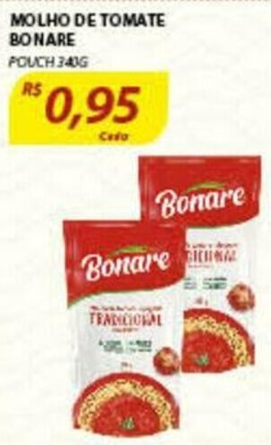 Assaí Atacadista Molho de Tomate Bonare 340g oferta