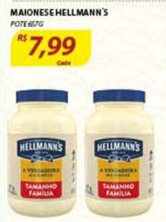 Assaí Atacadista Maionese Hellmann's 657g oferta