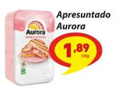 D'avó Supermercado Apresuntado Aurora 100g oferta
