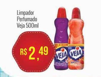 Mart Minas Limpador Perfumado Veja 500ml oferta
